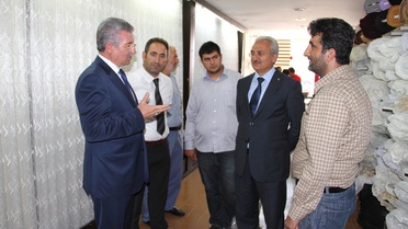 Karakelle ve AK Parti Teşkilatı'ndan Esnaf Ziyaretleri