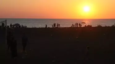 Bunaltan Sıcaklarda Gün Batımı Keyfi