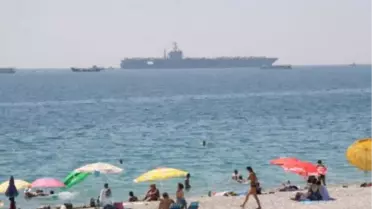 ABD Uçak Gemisi Uss Abraham Lincoln, Antalya'da