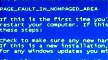 Windows XP fena çöktü