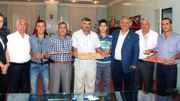 GTB İlk Fıstık Üreticilerine Ödüllerini Verdi