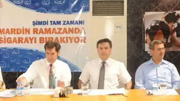 'Mardin Ramazan'da Sigarayı Bırakıyor Kampanyası' Devam Ediyor