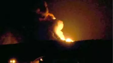 Botaş Boru Hattı Yeniden Alev Aldı