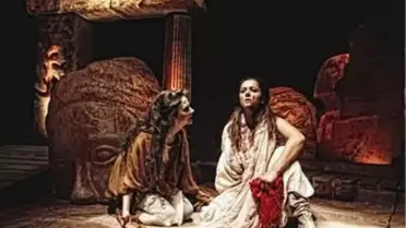 Devlet Tiyatroları 'Antigone' ile Makedonya'da