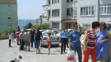 Virajı Alamadı Araçları Ezdi