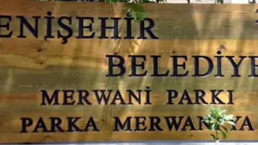 Diyarbakır'da 'W' Harfi Bulunan Parkın Adını Kaymakamlık Onaylamadı