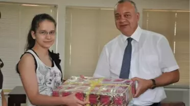 Ergün SBS Şampiyonu'nu Ödüllendirdi