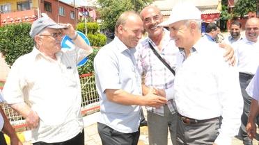 Akgün'den Akalan Camisine Destek