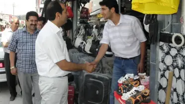 AK Parti Van Milletvekili Fatih Çiftci'nin Esnaf Ziyareti