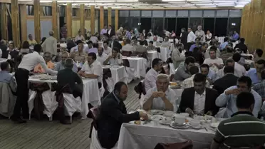 Gümüşhane Belediyesi İftar Yemeği Verdi