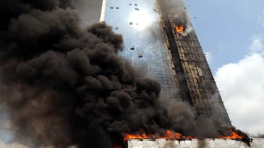 Polat Tower'daki Yangının Nedeni Elektrik Kontağı