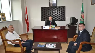 Vali Amir Çiçek, Ziraat Odası Başkanlığ'nı Ziyaret Etti