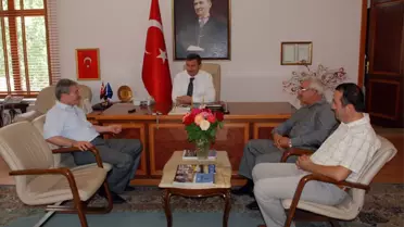 Vali Yılmaz'a Tebrik Ziyareti