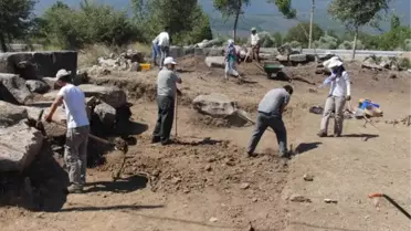 Euromos'ta Çalışmalar Sürüyor