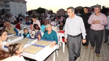 İftar Sofrası Barış Mahallesine Kuruldu