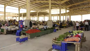 Kapalı Pazar Yerine Halkın İlgisi Yoğun