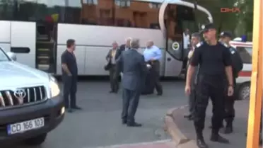 Aziz Yıldırım ve Yöneticiler, Ceahlaul Stadı'na Geldi
