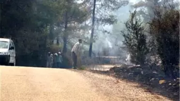 Burdur'da Orman Yangını Kontrol Altında