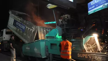 Diyarbakır'da Asfalt Çalışmaları Sürüyor