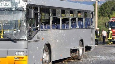 İzmir'de Askeri Aracın Geçişi Sırasındaki Patlama