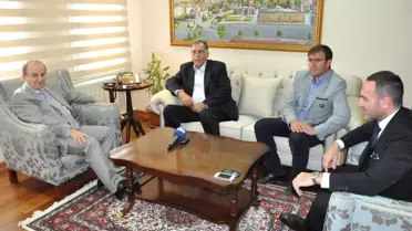 Tff Başkan Vekili Özerten'den Vali Öztürk'e Ziyaret