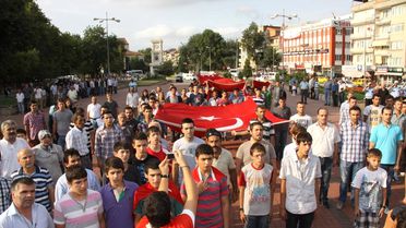 İnegöllü Gençler Terörü Lanetledi