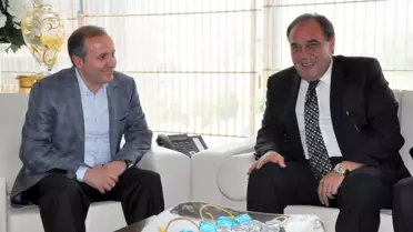 Tff Başkanı Yıldırım Demirören Erzurum'da
