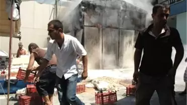 Manavgat'ta Yangın Paniği