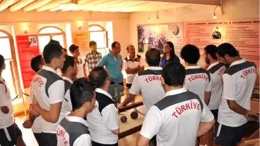 Ampute Milli Takımı Şahinbey Belediyesi'nin Çalışmalarını Gezdi