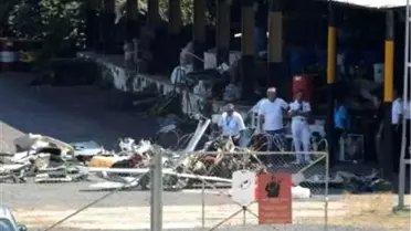 Uçak Enkazını 6 Kişilik Sivil Havacılık Ekibi İnceledi