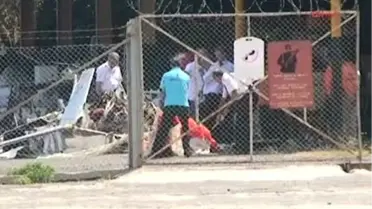 Uçak Enkazını 6 Kişilik Sivil Havacılık Ekibi İnceledi