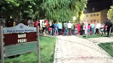 Bakü Parkı Açıldı