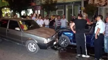 Demirci'de Kaza: 1 Yaralı