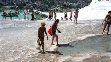 Pamukkale 1 Milyonuncu Turiste Yaklaşıyor