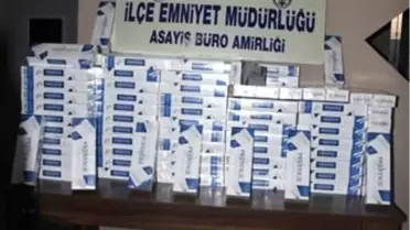3 Bin 500 Paket Kaçak Sigara Ele Geçirildi