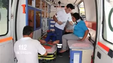 Bozdoğan'da Trafik Kazası; 5 Yaralı