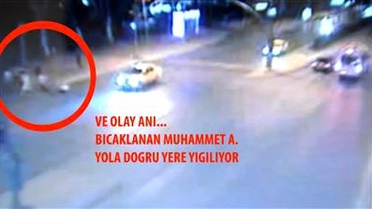 Cinayet Anı Güvenlik Kamerasına Yansıdı