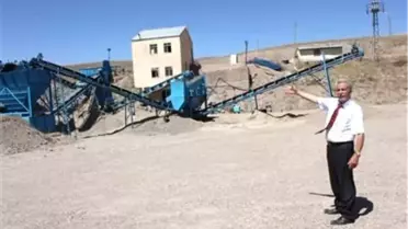 Ağrı'da Kum Eleme ve Taş Kırma Tesisi Krizi