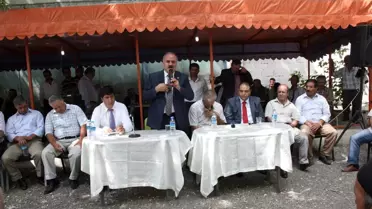 Milletvekili Aksak, Pasinler'de Vatandaşlarla Buluştu
