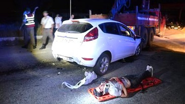 Nazilli'de Trafik Kazası: 2 Yaralı