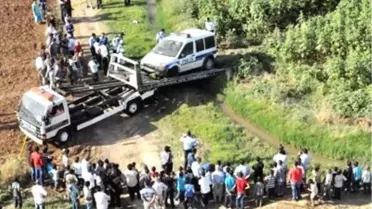 Şüpheli Aracı Kovalayan Ekip Otosu Kaza Yaptı; 2 Polis Yaralandı