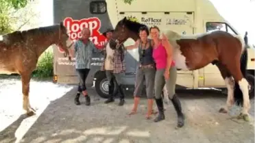 At Sırtında 3 Bin Kilometre Yol Katettiler