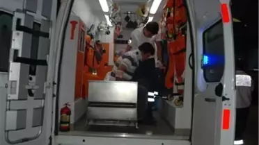 Benzini Biten Otomobile Arkadan Çarptı : 1 Ölü, 1 Yaralı
