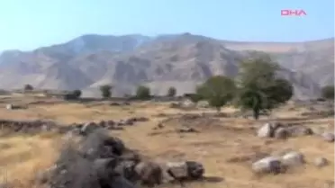 Havan Atışları Sonucu Kilise Dağları'nda Yangın Çıktı