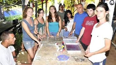 Kaş'ta Tatil ve Sanat Kampı