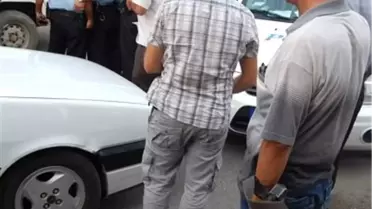 Şüpheli Otomobil Polisi Alarma Geçirdi