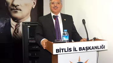 AK Parti Bitlis Milletvekili Demiröz, Tatvan'da