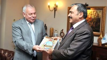 Bakan Eroğlu, Rusya Büyükelçisi İvanovsky'i Kabul Etti