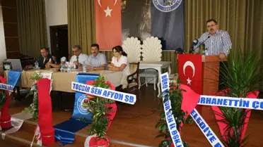 Memur-Sen Genel Başkanı Gündoğdu Afyonkarahisar'da