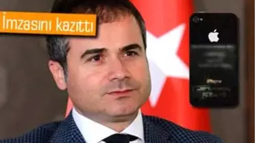 Suat Kılıç'tan İmzalı İphone